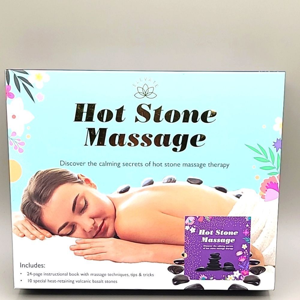 Elevate Hot Stone Massage, Experience the Calming Effect, NIB